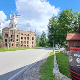 Pivovar a Penzion GRASEL, hotell sihtkohas Český Rudolec