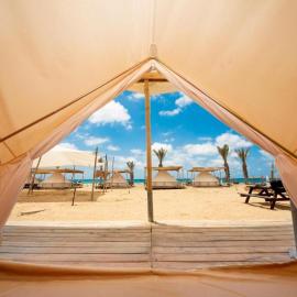 קמפינג חוף בצת, hotel u gradu 'Beẕet'