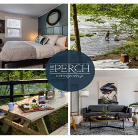 Perch Cottages #11 - Creek Access, Sauna, Mt views