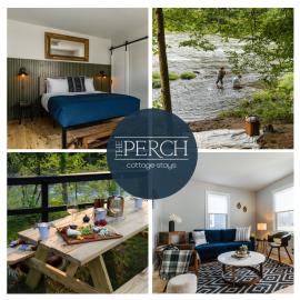 Perch Cottages #7 - Creek Access, Sauna, Mt views, Hotel in Boiceville