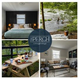 Perch Cottages #5 - Creek Access, Sauna, Mt views