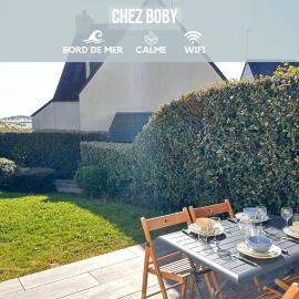 Chez Boby- Maison de vacances- Vue mer- Idéal Semaine du Golfe, khách sạn ở Locmariaquer