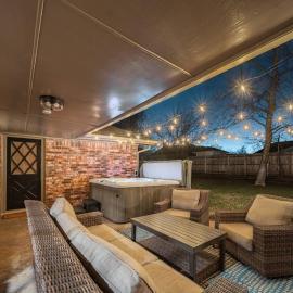 Luxury 4BR OKC Retreat w Hot Tub & Pool Table