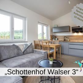 Ferienwohnung Schottenhof Walser 3 - Alleinlage im Grünen mit Panoramablick, hotel ad Achberg