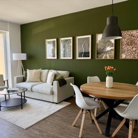 Neu renovierte Apartments mit Küche, Klima & Waschtrockner - nahe Zentrum Bocholt, Hotel in Bocholt