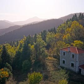 Secret Mountain Cabin "Θεοδόξαρο", hotell sihtkohas Elatóvrisi