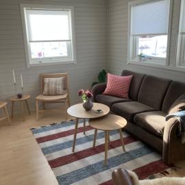 Røssøyhytta, hotel Steigen városában