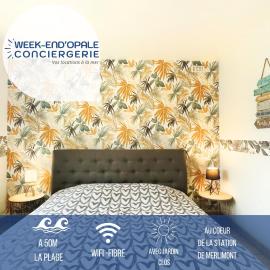 Appartement à quelques pas de la plage avec jardin, hotel i Merlimont