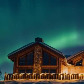 Modern cozy mountain cabin in Idre, hotel in Idre