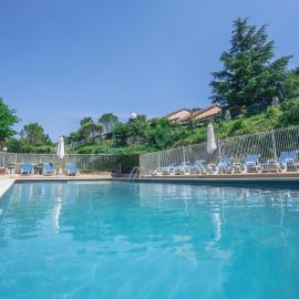 St-Germain - Les Terrasses de l'Ardèche - Piscine, hotel Salavas-ban