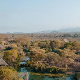 Tsavo में, होटल Finch Hattons Luxury Tented Camp