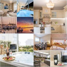 Apt GioAn Novigrad, 500m to Sea, private heated Jacuzzi, BBQ, free parking