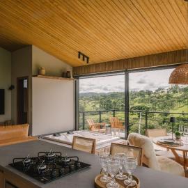 Elegante bangalô de campo 1- Taquaras Huts
