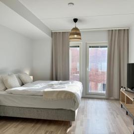 Stylish Apartment In The Heart Of Oulu: Oulu şehrinde bir otel