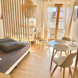 Allgäu Boho Apartment mit Balkon