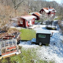 Sauna&Jacuzzi-New guesthouse, private in nature, viešbutis mieste Vallda
