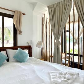 Mae Haad में, होटल Chic house on the beach