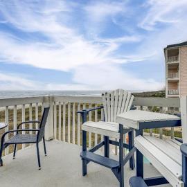 Walk to Beach: Sunny Seaside Condo w/ View!