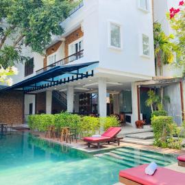 Phkachan Kep Boutique、Phumĭ Kâmpóng Trâlachのホテル
