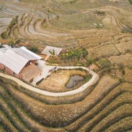Mai's Cozy House Ta Van - Ricefield View