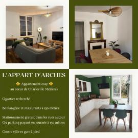 L'appart d'Arches - 85m2 2 chambres centre ville