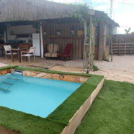 Cabaña rural piscina privada
