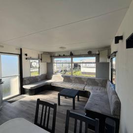 Mobile home au camping New Vennepark, hotel v destinácii Harendijk