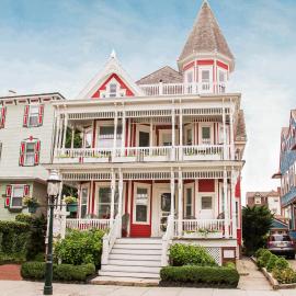 The Red Cottage, hótel í Cape May