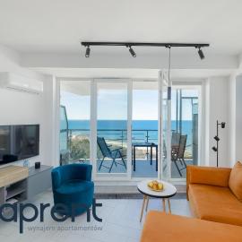 Apartament Golden Wave - Frontowy Widok Na Morze - Aprent