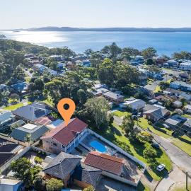 Pet friendly 24 Irawari Crescent - pool, air con, boat parking, hotel a Nelson Bay