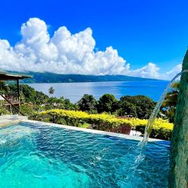 Viesnīca Les Chalets de Afaahiti - Fare Keanu pilsētā Tiitau