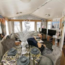 Big2vacation 2 Exclusive at new beach caravan holiday free parking wifi gaming chair swimming pool decking fun activities games food facilities club house arcade walk to beach