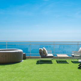 JARDINS DE MONACO - Vue Mer - Jacuzzi - Parking