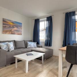 Bensersiel Ferienwohnung Pirat mit Terrasse