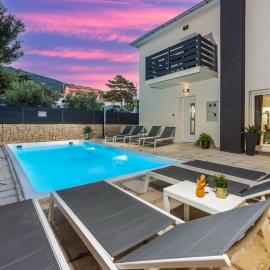 Family friendly house with a swimming pool Baska, Krk - 24089