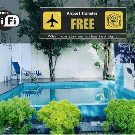 3M Poolside Villa FREE Airport Tansfer -Stay more than TWO Days, hotel a Kandana