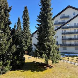 Laax में, होटल Slope-Side Mountain Apt Sleeps 4