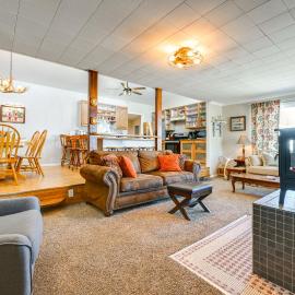 Pioche में, होटल 8 Mi to Hiking: Home w/ Patio in Dtwn Pioche