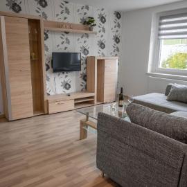 Ferienwohnung zum Schlossblick, hotel v destinácii Wolkenstein