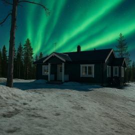 Honkamaja, Aavasaksa, Lappi, Lapland, hotell i Aavasaksa