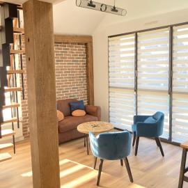 Grange rénovée au calme entre Rennes et Saint Malo