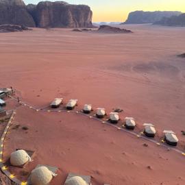 Wadi Rum Bedouin Camp, hotel Rum vádiban