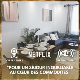 Évreux Central Lodge - Netflix - Wifi Fibre - Proche Gare Sncf & Centre-ville, hotel in Évreux