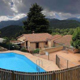 Arbúcies में, होटल Apartamento en pleno Montseny Mas Romeu Turisme Rural