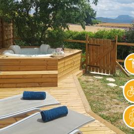 Cottage Combet Gîte Climatisé avec Jacuzzi, hotel a Marsanne