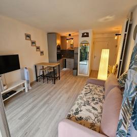 Cozy 2P studio avec jardin privé