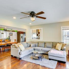 7 Mi to Dtwn: Family Retreat in Chattanooga