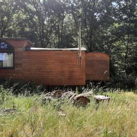 Urlaub in der Bauwagenidylle, hotelli kohteessa Ladbergen