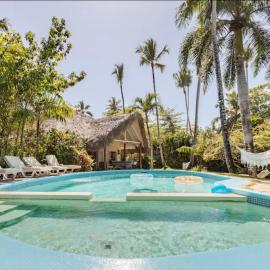 Caribbean Beach Villa Playa Bonita Las Terrenas, viešbutis mieste Terenasas