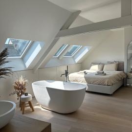Dakappartement V, 2de verdiep TML، فندق في ويلبروك